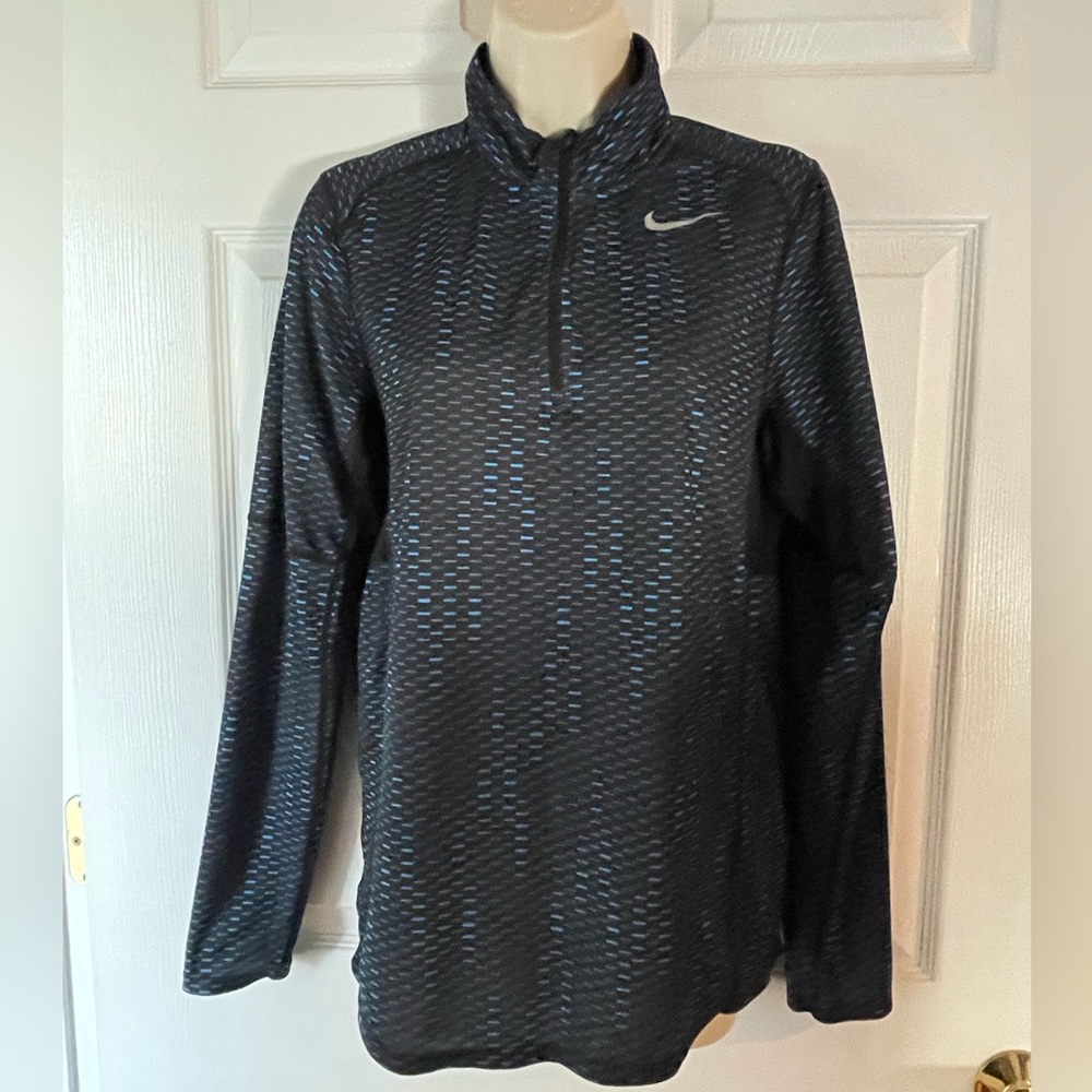 🛍️ Nike Running Dri-Fit 1/4 Zip - Women's Small - Space Blue